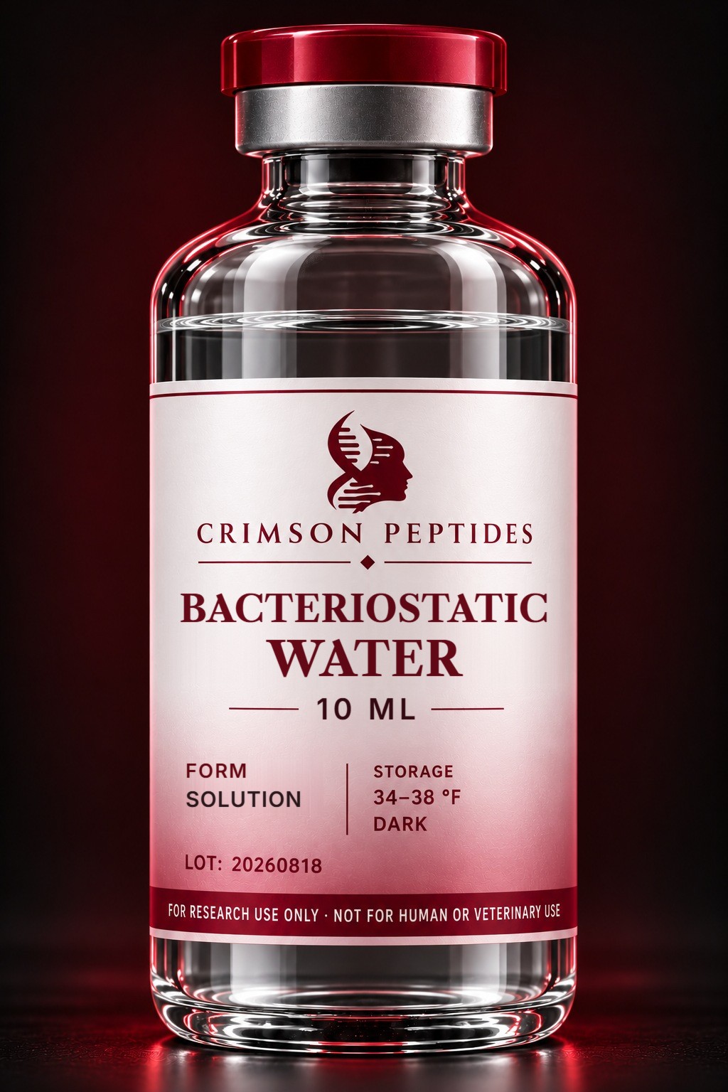 Furtiva Labs BACTERIOSTATIC WATER 10 ml research vial