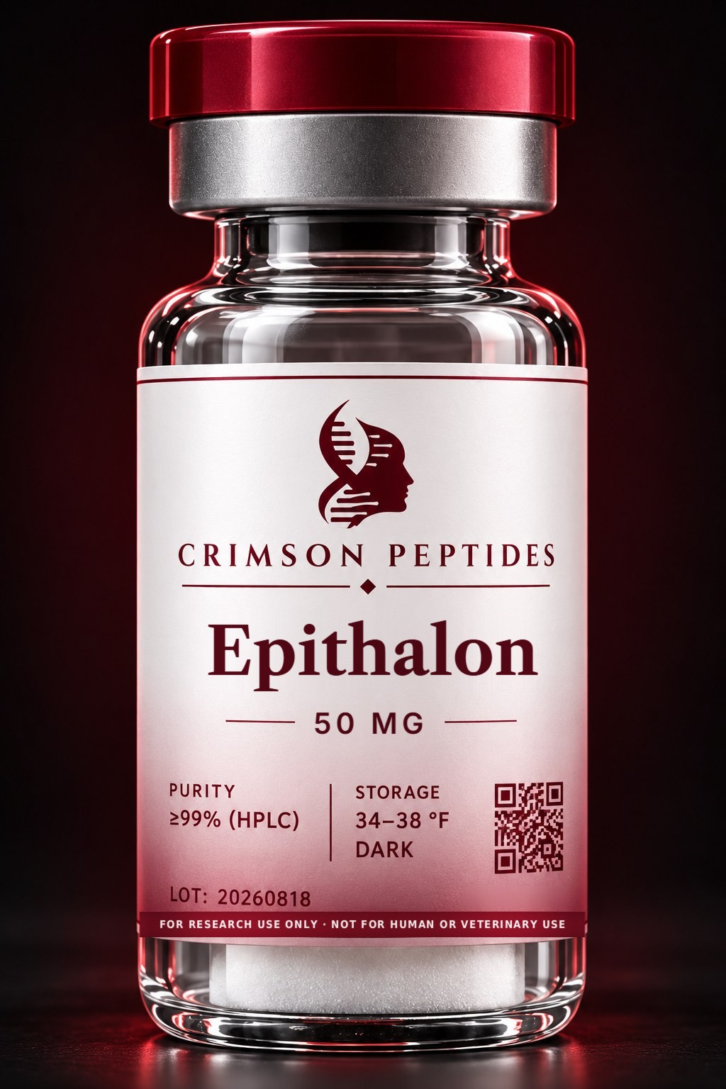 Epithalon research vial